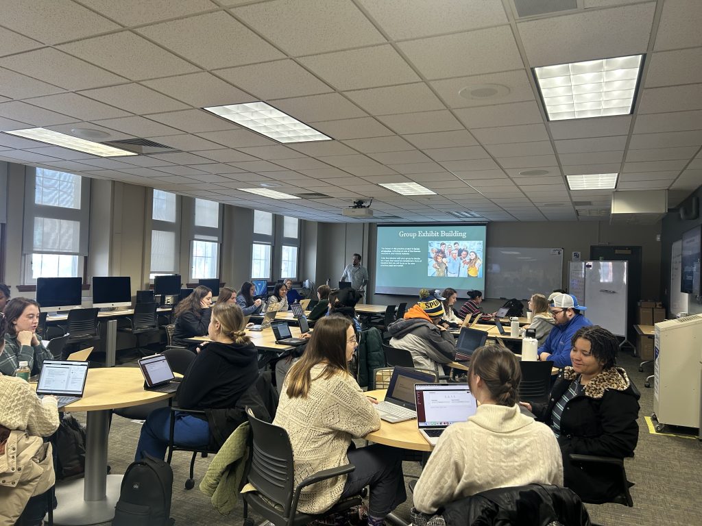 GA teaching room full of students